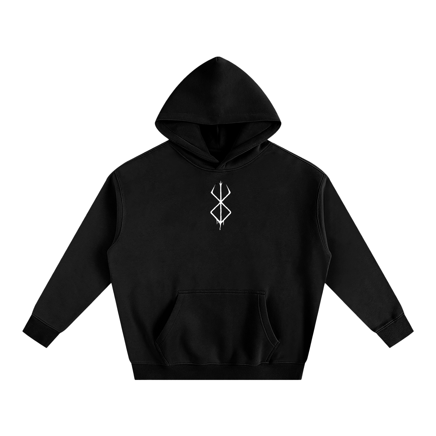 Berserk Oversize Fleeced Hoodie